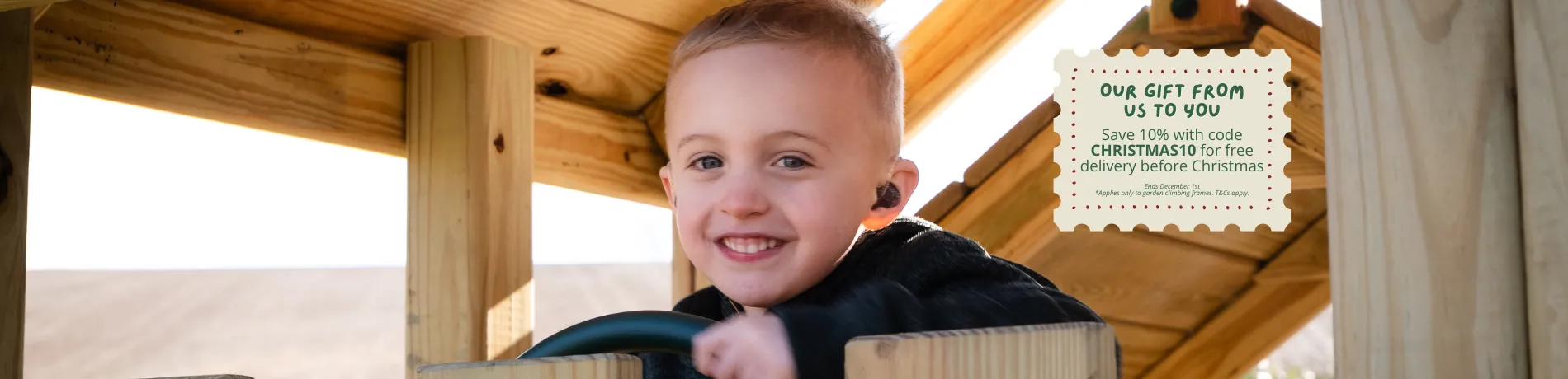 Garden climbing frames image